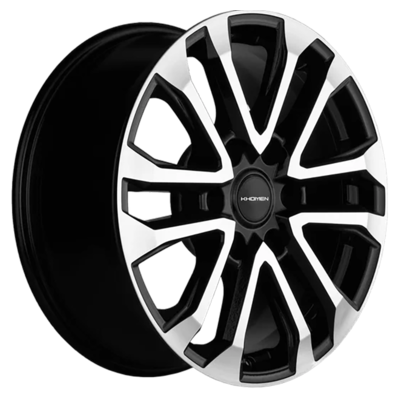Khomen Wheels 7,5x18/6x139,7 ET42 D100,1 KHW1805 (Great Wall POER (new)) Black-FP