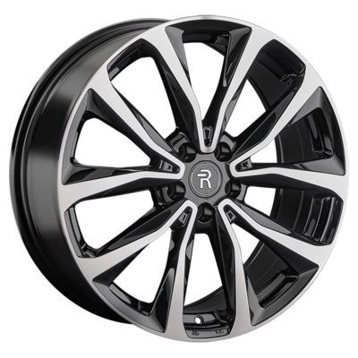 Replay 7,5x19/5x108 ET33 D60,1 CHR107 BKF (конус, C570)