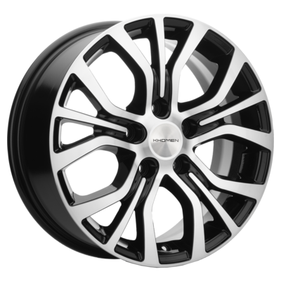 Khomen Wheels 6,5x16/5x110 ET45 D67,1 KHW1608 (DFM 580) Black-FP