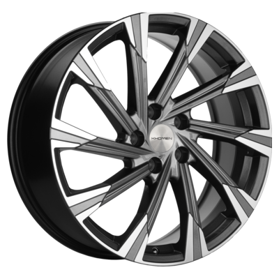 Khomen Wheels 7,5x19/5x114,3 ET40 D66,6 KHW1901 (Haval Dargo) Gray-FP