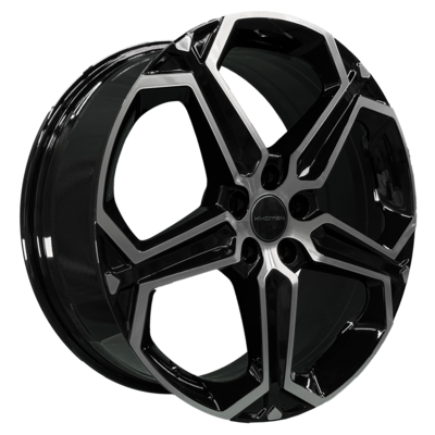 Khomen Wheels 7,5x19/5x108 ET33 D60,1 KHW1909 (Chery Tiggo 7 (Pro/Pro Max)) Black-FP