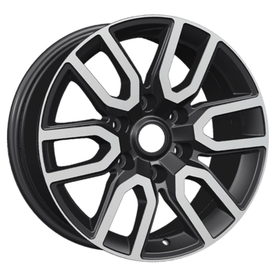 Khomen Wheels 8x17/6x139,7 ET50 D92,5 KHW1723 (Hyundai H-1/Staria) Black-FP