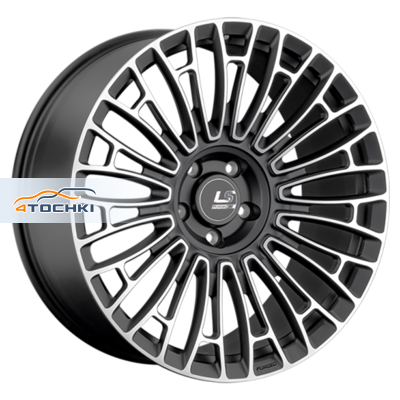 LS Forged 9,5x22/5x130 ET71 D71,6 LS FG25 MBF (конус, Колпак+лого)