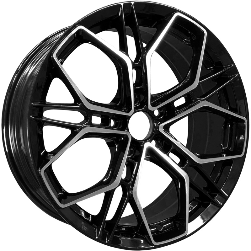 INCH 8x18/5x114,3 ET37 D66,5 FA8534 Gloss Black Machined Face (ZJH)