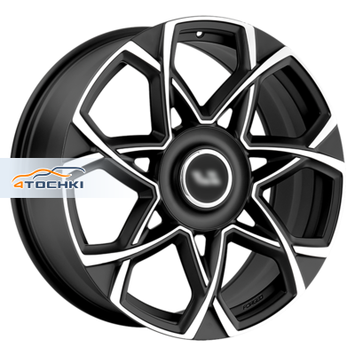 LS Forged 9x21/5x120 ET45,5 D62,6 LS FG59 MBF (конус, Колпак+лого)