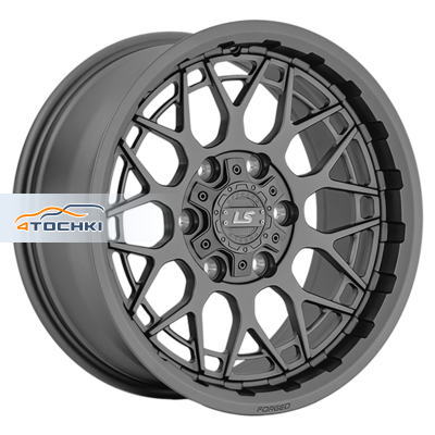 LS Forged 9x17/6x139,7 ET20 D106,1 LS FG52 MGM (конус, Колпак+лого)