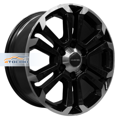 Khomen Wheels 7,5x18/6x139,7 ET30 D108,1 KHW1817 (Foton G7) Black-FP