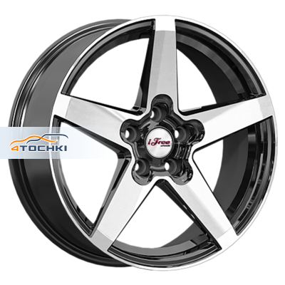 iFree 6,5x17/5x108 ET33 D60,1 Токен (КС1127) Блэк Джек