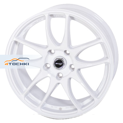 PDW 7,5x17/4x100 ET40 D60,1 Dibite Emotion (5096) White (конус)