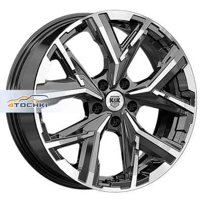 K&K 6,5x18/5x114,3 ET50 D54,1 Айона (КС1169) Алмаз черный