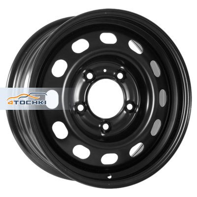 Magnetto 6x15/5x139,7 ET40 D98,5 15006 AM Black Chevrolet Niva