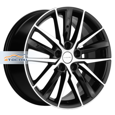 Khomen Wheels 8x18/5x112 ET44 D57,1 KHW1807 (Skoda Superb) Black-FP