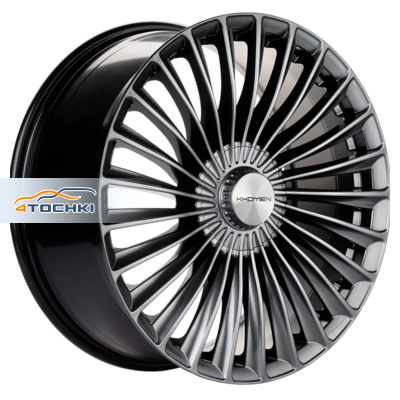 Khomen Wheels 8,5x20/5x112 ET48 D66,6 KHOMEN 2008 TURBO II Vito Dark Chrome