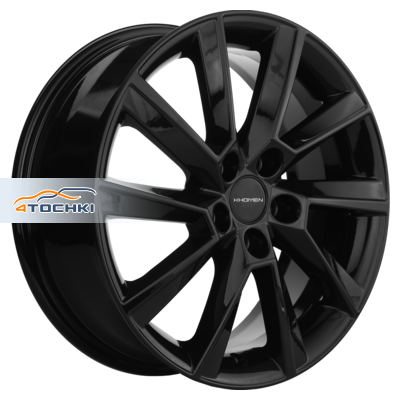 Khomen Wheels 6x16/5x100 ET45 D54,1 KHW1604 (Yaris) Black