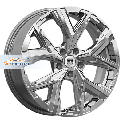 K&K 6,5x18/5x108 ET33 D60,1 Айона (КС1169) Дарк платинум