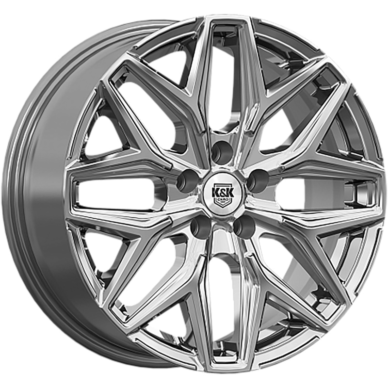 K&K 7x17/4x108 ET25 D65,1 Ариус (КС1187) Дарк платинум