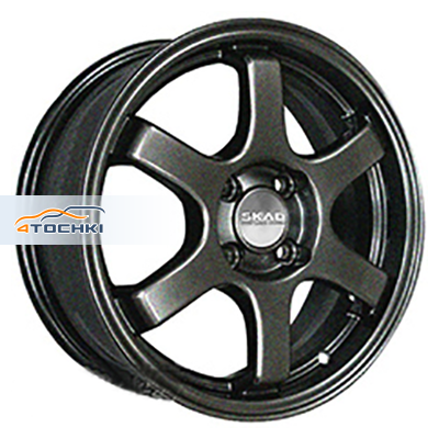 СКАД 6x15/4x100 ET40 D60,1 Киото (КЛ249) Графит