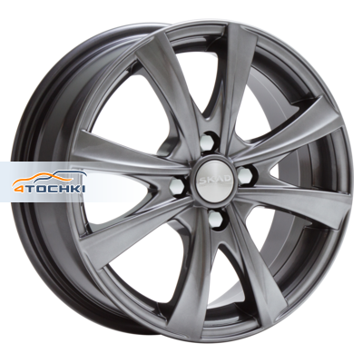 СКАД 6x15/4x100 ET45 D60,1 Мальта (КЛ248) Графит