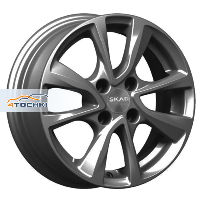 СКАД 5,5x14/4x98 ET35 D58,6 Ницца (КЛ287) Графит