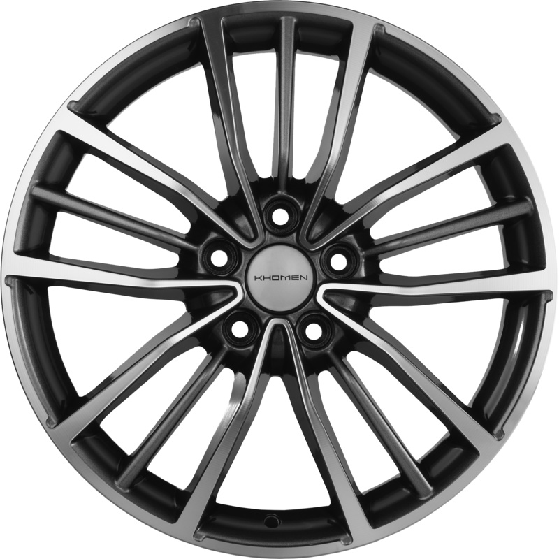Khomen Wheels 7x18/5x114,3 ET45 D67,1 KHW1812 (Mazda CX-5/Kia Seltos) Gray-FP