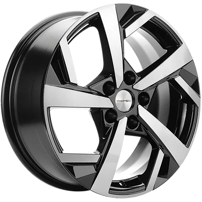 Khomen Wheels 7x17/5x114,3 ET37 D66,5 KHW1712 (Jolion) Black-FP (сфера)