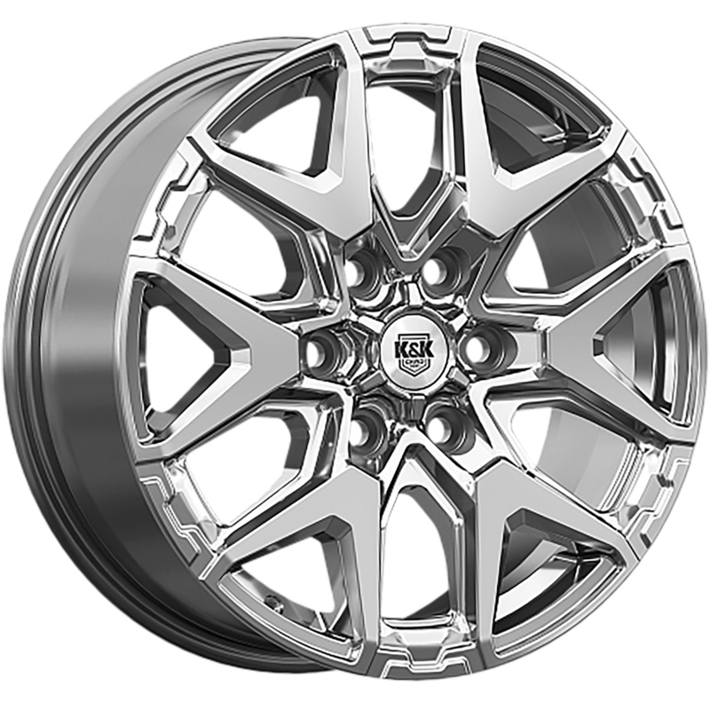 K&K 7,5x18/6x114,3 ET46 D67,1 Гангут (КС1176) Дарк платинум