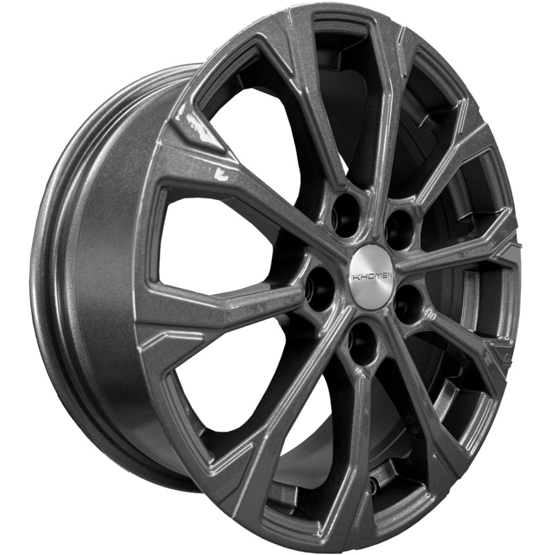 Khomen Wheels 6,5x16/5x112 ET46 D57,1 KHW1605 (Octavia A5/Golf/Jetta) Gray