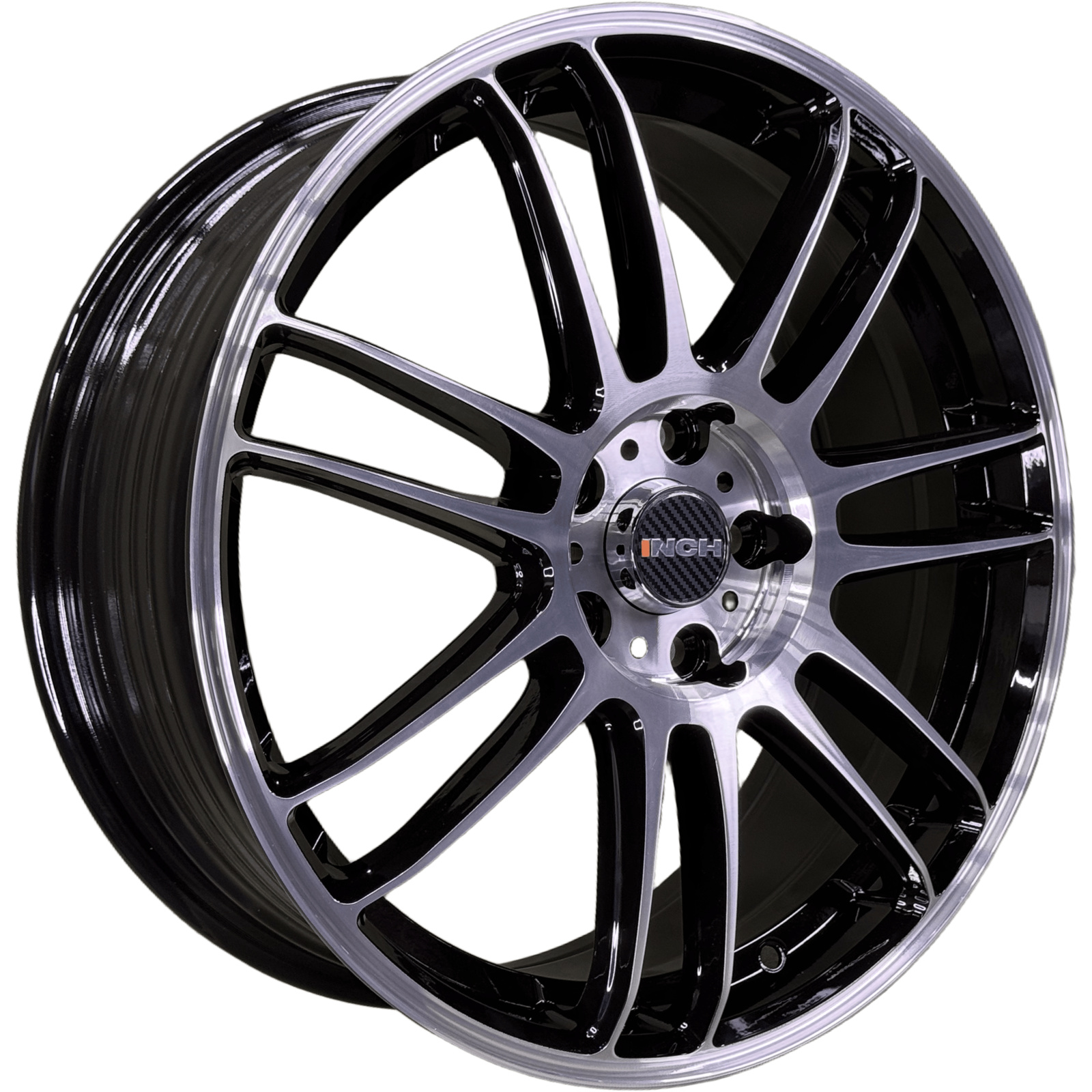 INCH 8x18/5x114,3 ET50 D60,1 FA8535 Gloss Black Machined Face (ZJH) FlowForming