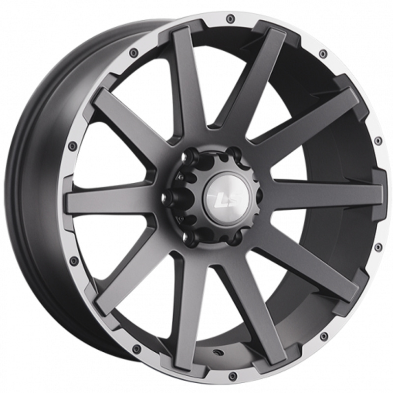 LS 9x20/6x139,7 ET20 D106,1 1302 MGML (конус, Колпак+лого)
