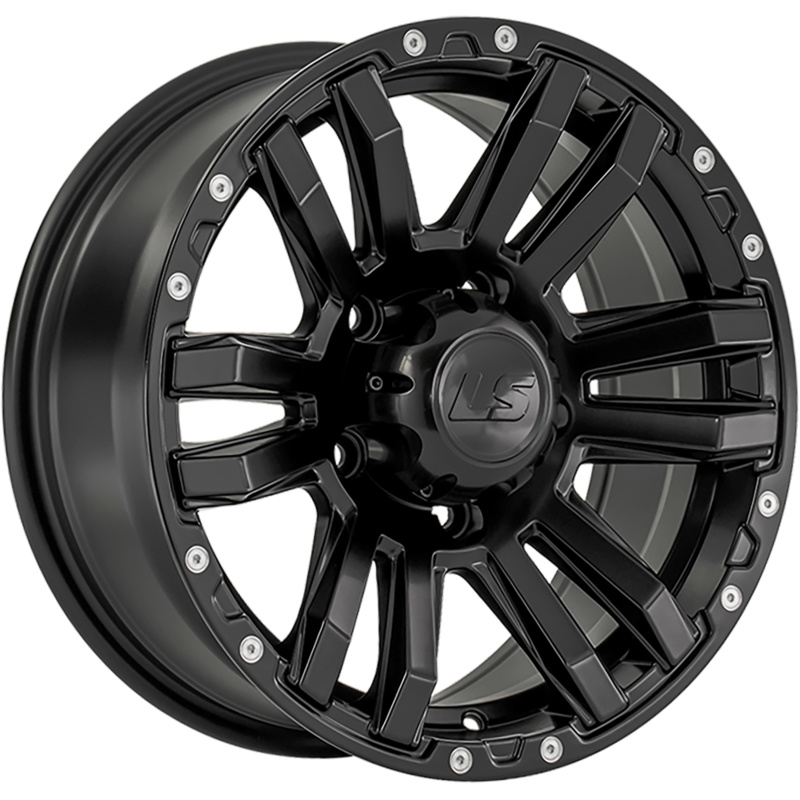 LS 8x16/5x139,7 ET30 D98,5 1339 BKS (конус, Колпак+лого)