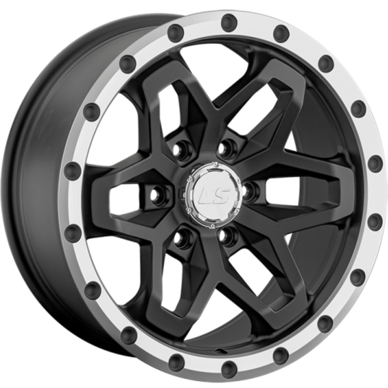 LS 9x18/6x139,7 ET15 D106,1 1350 MBL (конус, Колпак+лого)