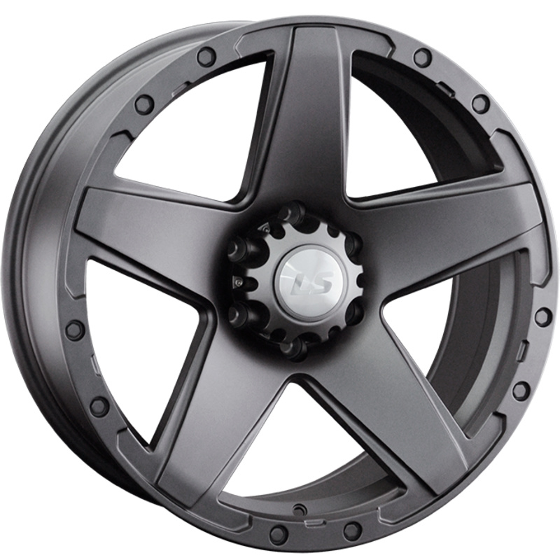 LS 8x17/6x139,7 ET30 D100,1 1284 MGM (конус, Колпак+лого)