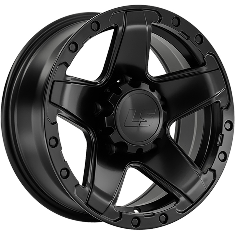 LS 8x16/5x150 ET2 D110,1 1284 BKS (конус, Колпак+лого)