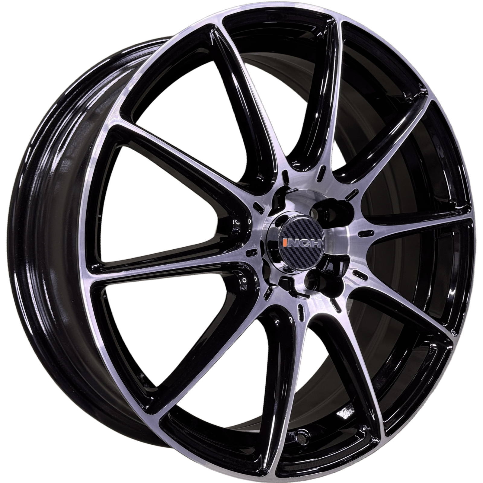 INCH 6,5x17/5x108 ET43 D65,1 FA8537 Gloss Black Machined Face (ZJH) FlowForming
