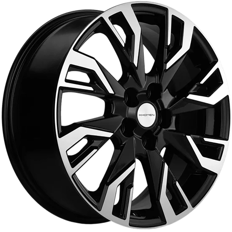 Khomen Wheels 7x18/5x114,3 ET45 D60,1 KHW1809 (Geely Atlas/Lifan Myway) Black-FP