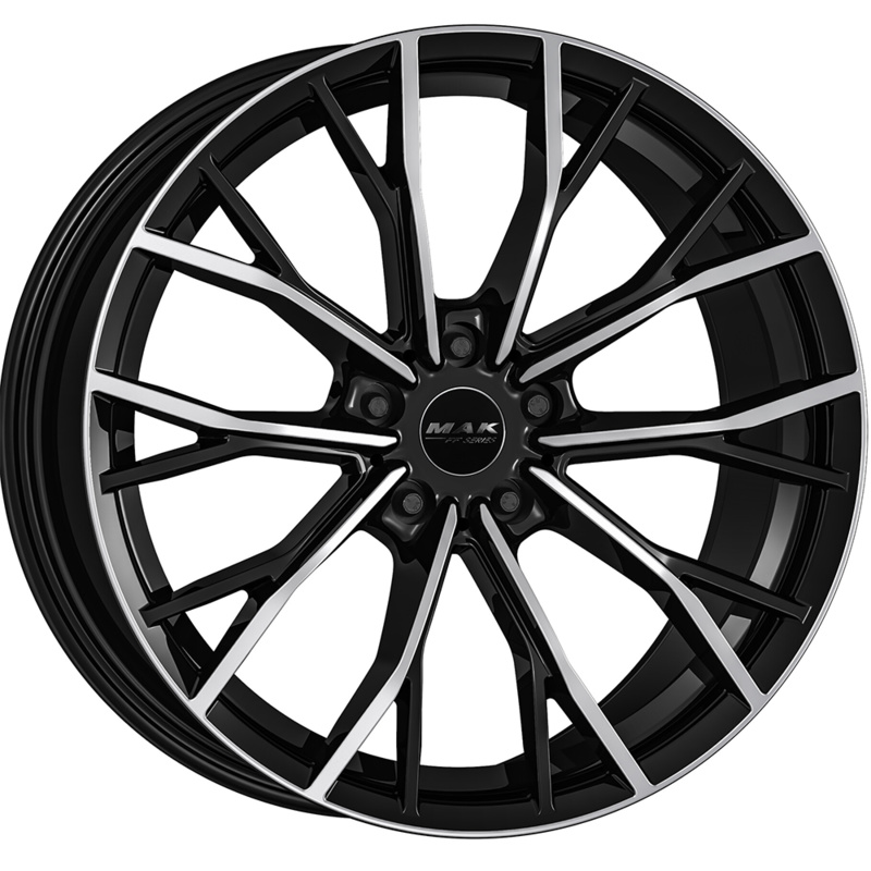 MAK 8x19/5x112 ET48 D66,6 Mark Black mirror
