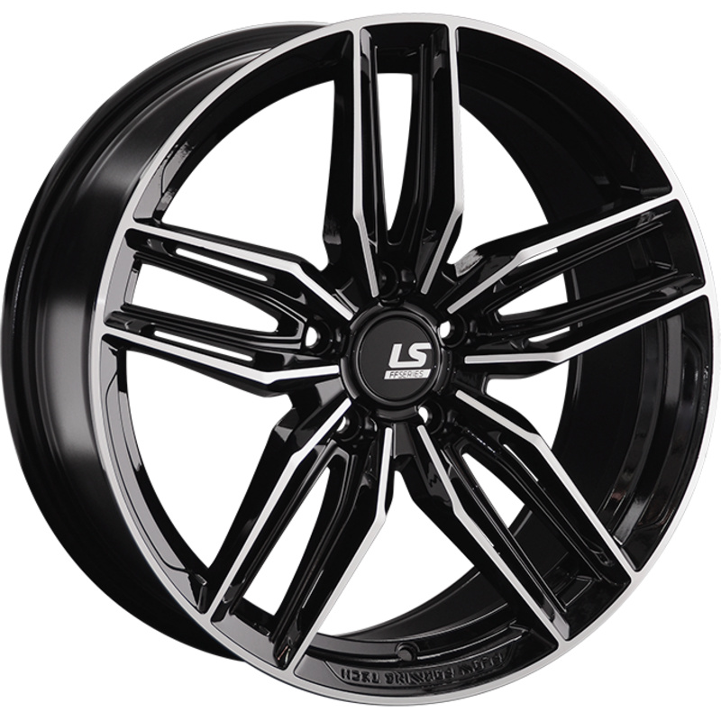 LS FlowForming 8x18/5x112 ET40 D66,6 RC54 BKF (конус)