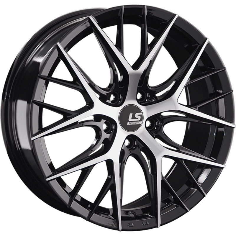 LS FlowForming 8x18/5x114,3 ET34 D67,1 RC57 BKF (конус)