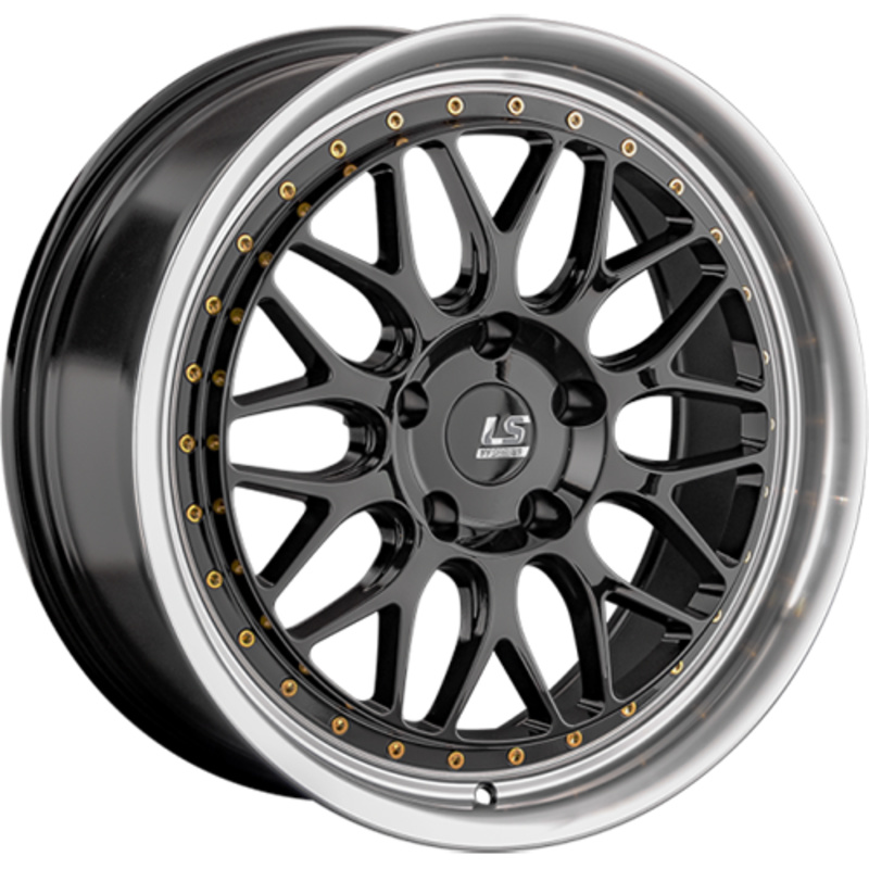 LS FlowForming 8,5x18/5x112 ET30 D66,6 RC65 BKL (конус)