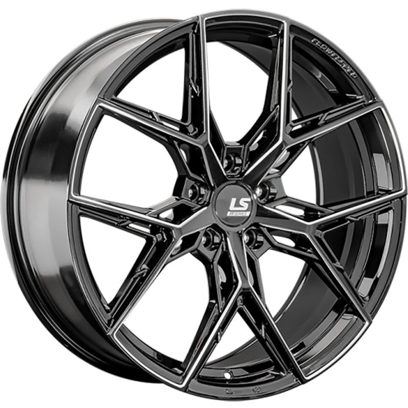 LS FlowForming 8,5x20/5x114,3 ET30 D60,1 RC82 BK+SSF (конус)