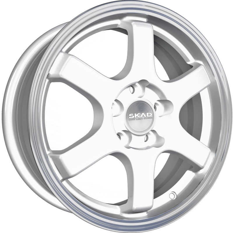 СКАД 6x15/4x100 ET45 D67,1 Киото (КЛ249) Алмаз белый