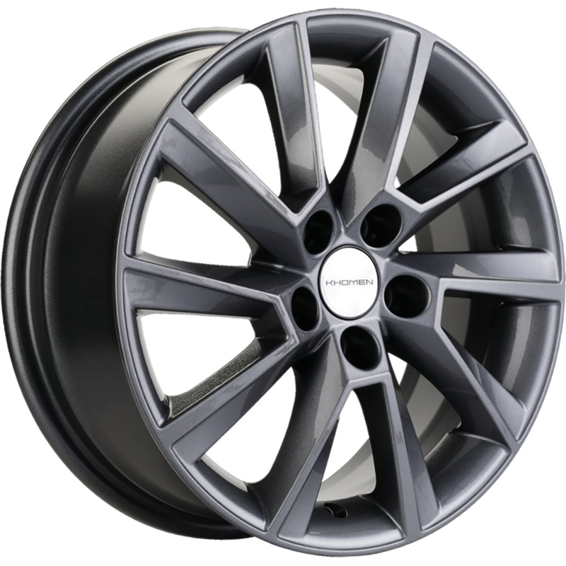 Khomen Wheels 6x16/5x100 ET40 D54,1 KHW1604 (Prius) Gray