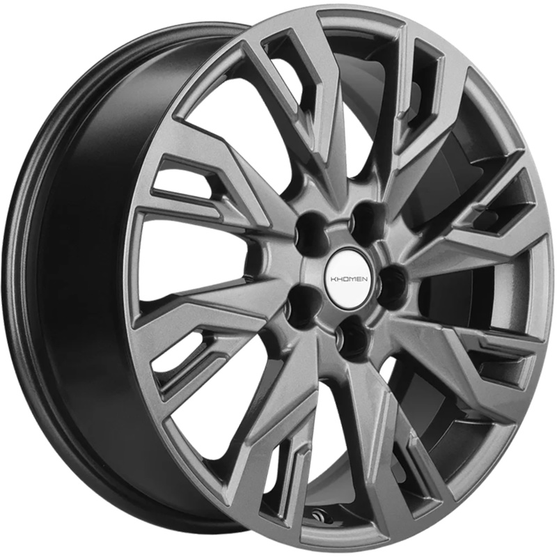 Khomen Wheels 7x18/5x114,3 ET53 D54,1 KHW1809 (Geely Coolray) Gray