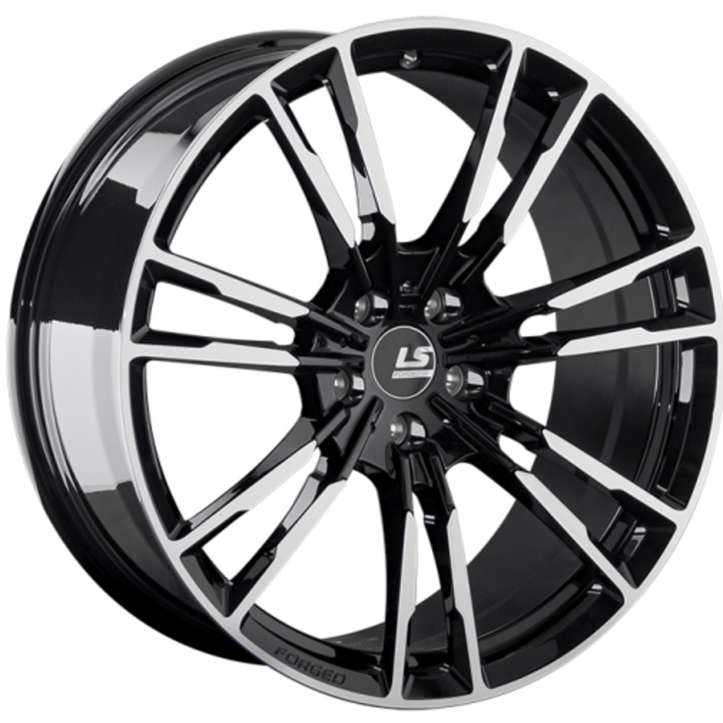 LS Forged 8,5x20/5x114,3 ET30 D67,1 LS FG06 BKF (конус, C570)