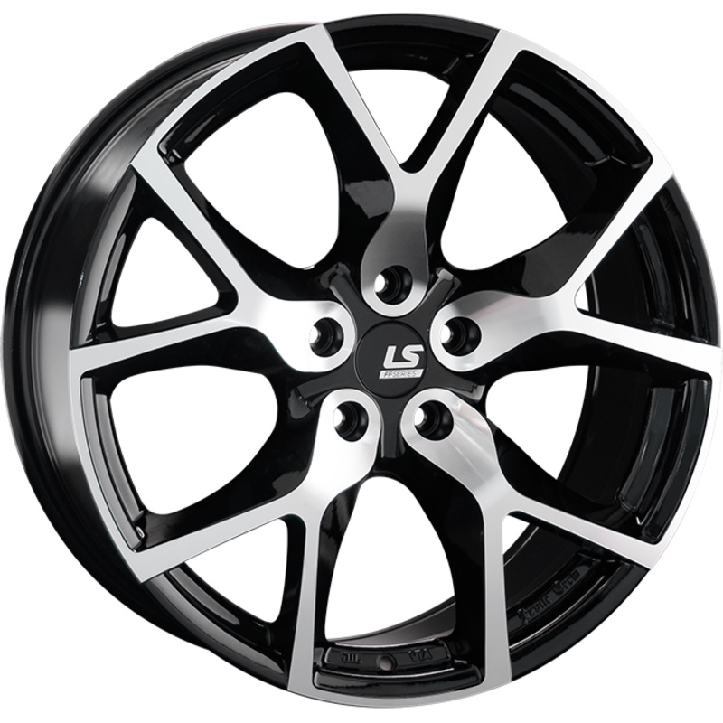 LS FlowForming 8,5x20/5x112 ET35 D66,6 RC12 BKF (конус)