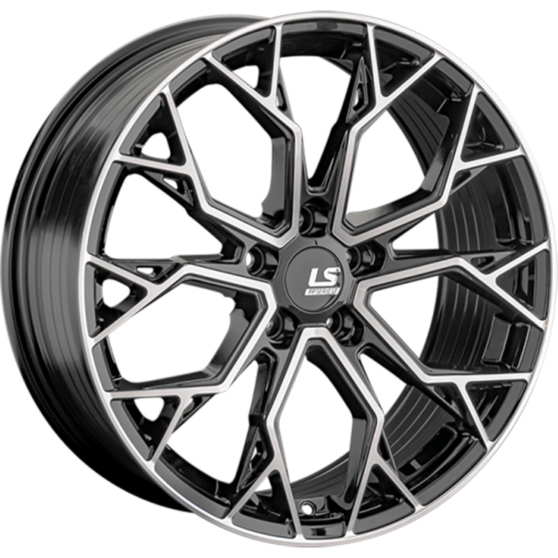 LS FlowForming 8,5x19/5x108 ET36 D65,1 RC61 BKF (конус)