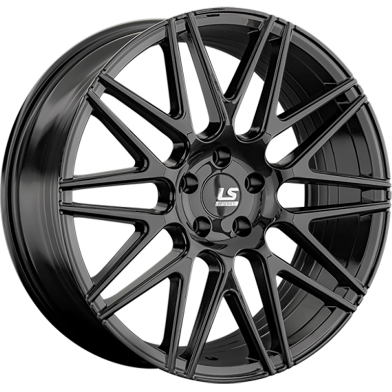 LS FlowForming 8,5x19/5x108 ET36 D65,1 RC51 BK (конус)