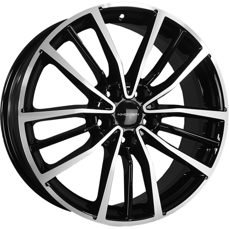 Khomen Wheels 7x18/5x114,3 ET42 D67,1 KHW1812 (JAC S7) Black-FP