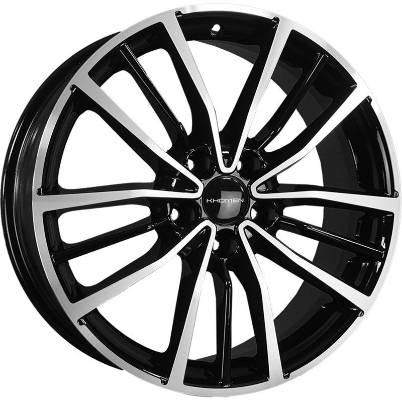 Khomen Wheels 7x18/5x114,3 ET45 D67,1 KHW1812 (Mazda CX-5/Kia Seltos) Black-FP