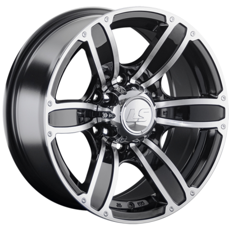 LS 10x16/6x139,7 ET-35 D106,1 890 MBF (конус, Колпак+лого)